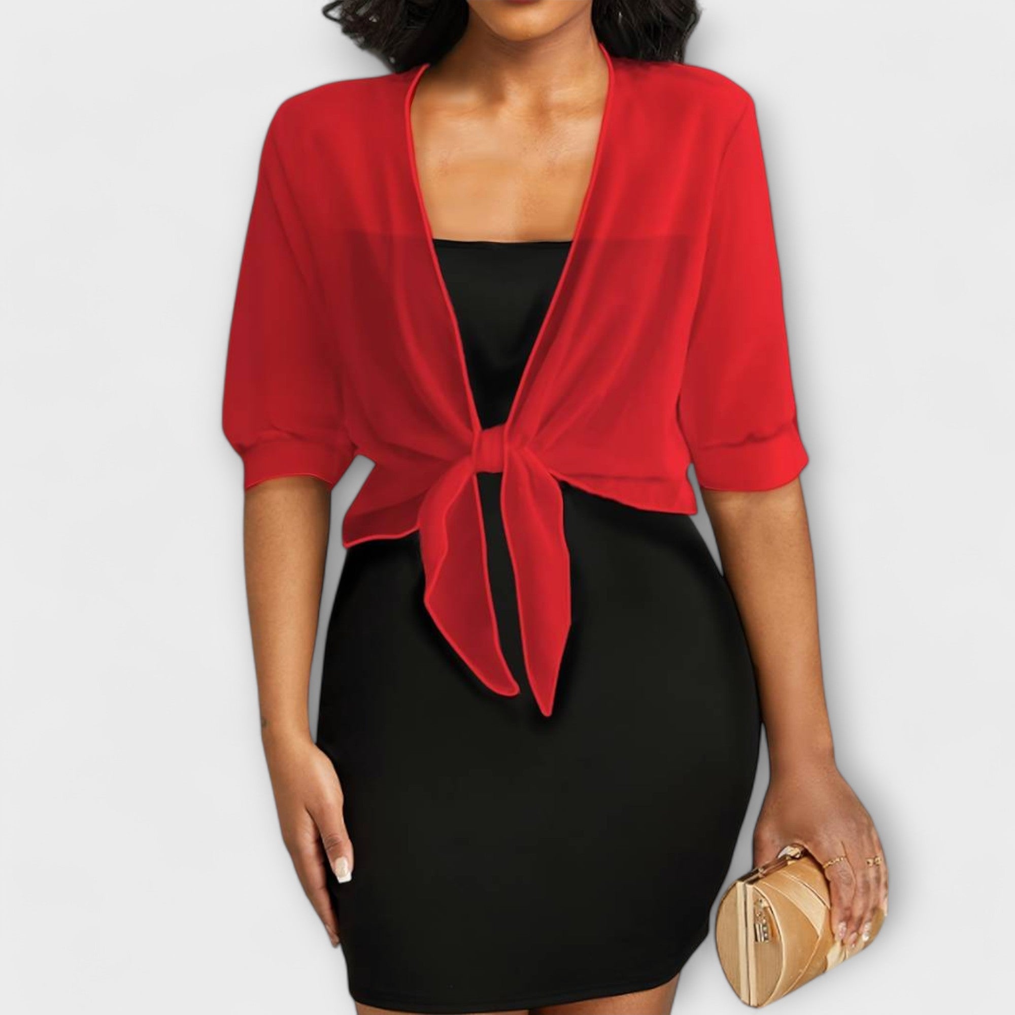 Amelise | Blouse à Décolleté Ouvert et Tissu Léger