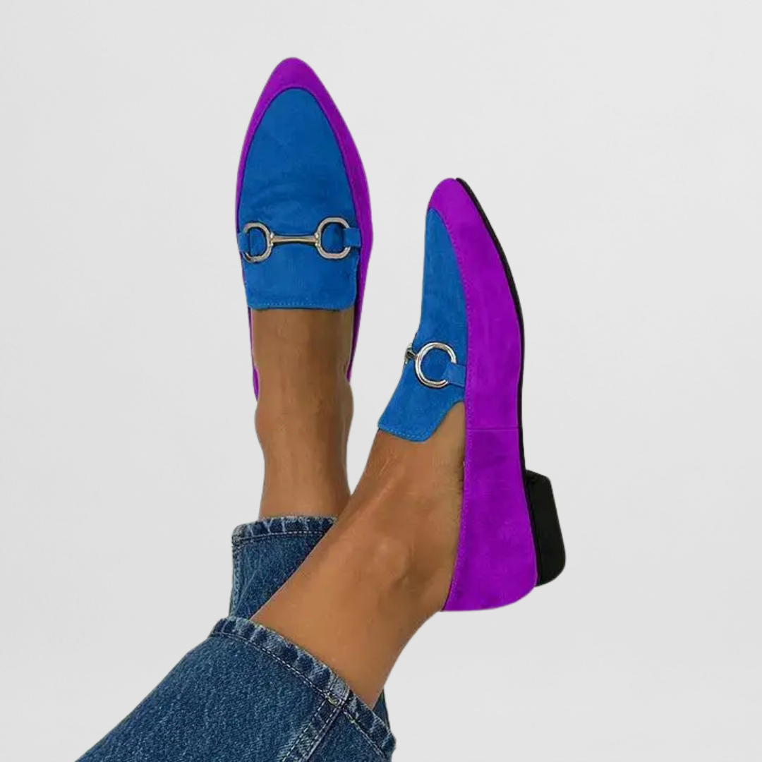 Yséna | Mocassins Boho aux Couleurs Vibrantes