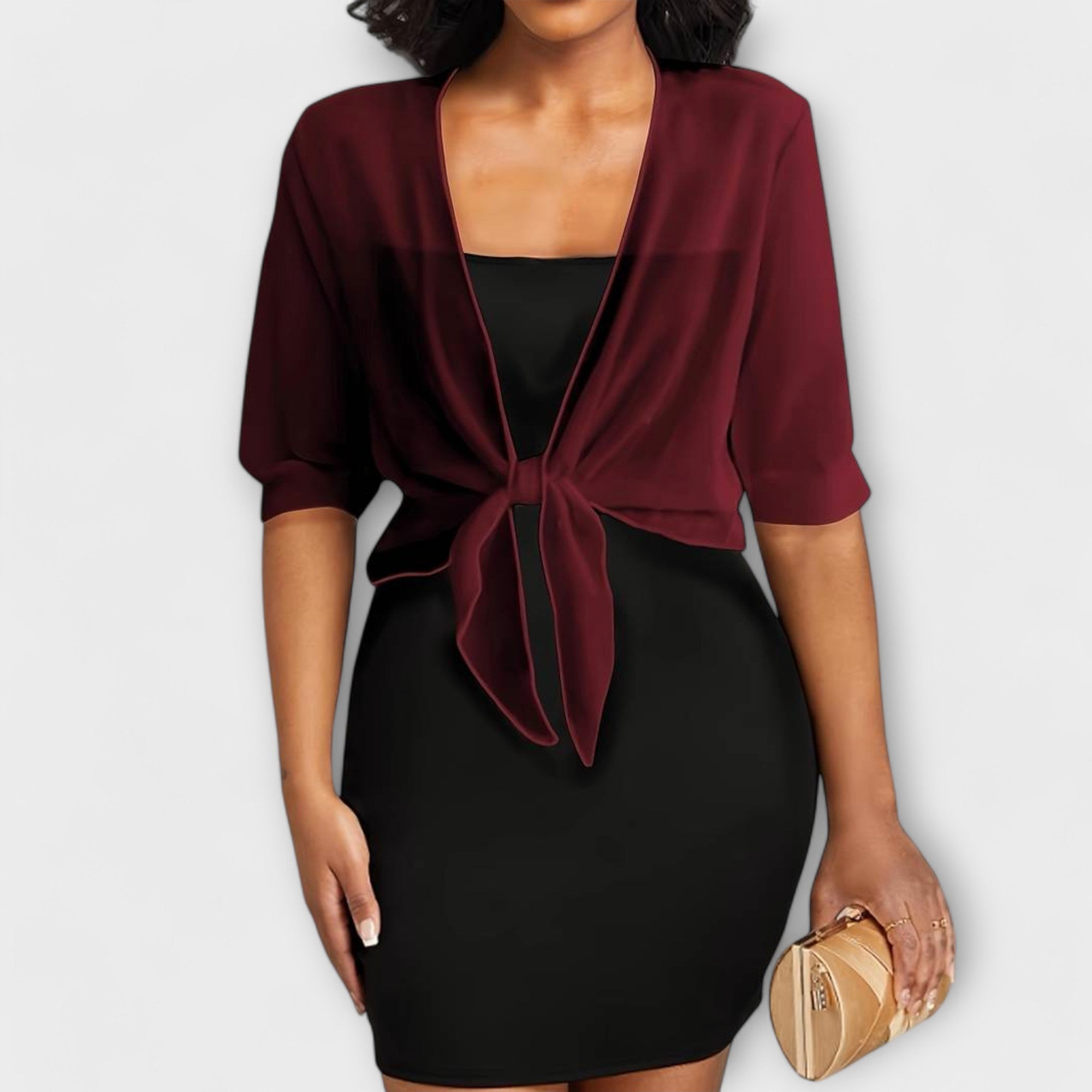 Amelise | Blouse à Décolleté Ouvert et Tissu Léger