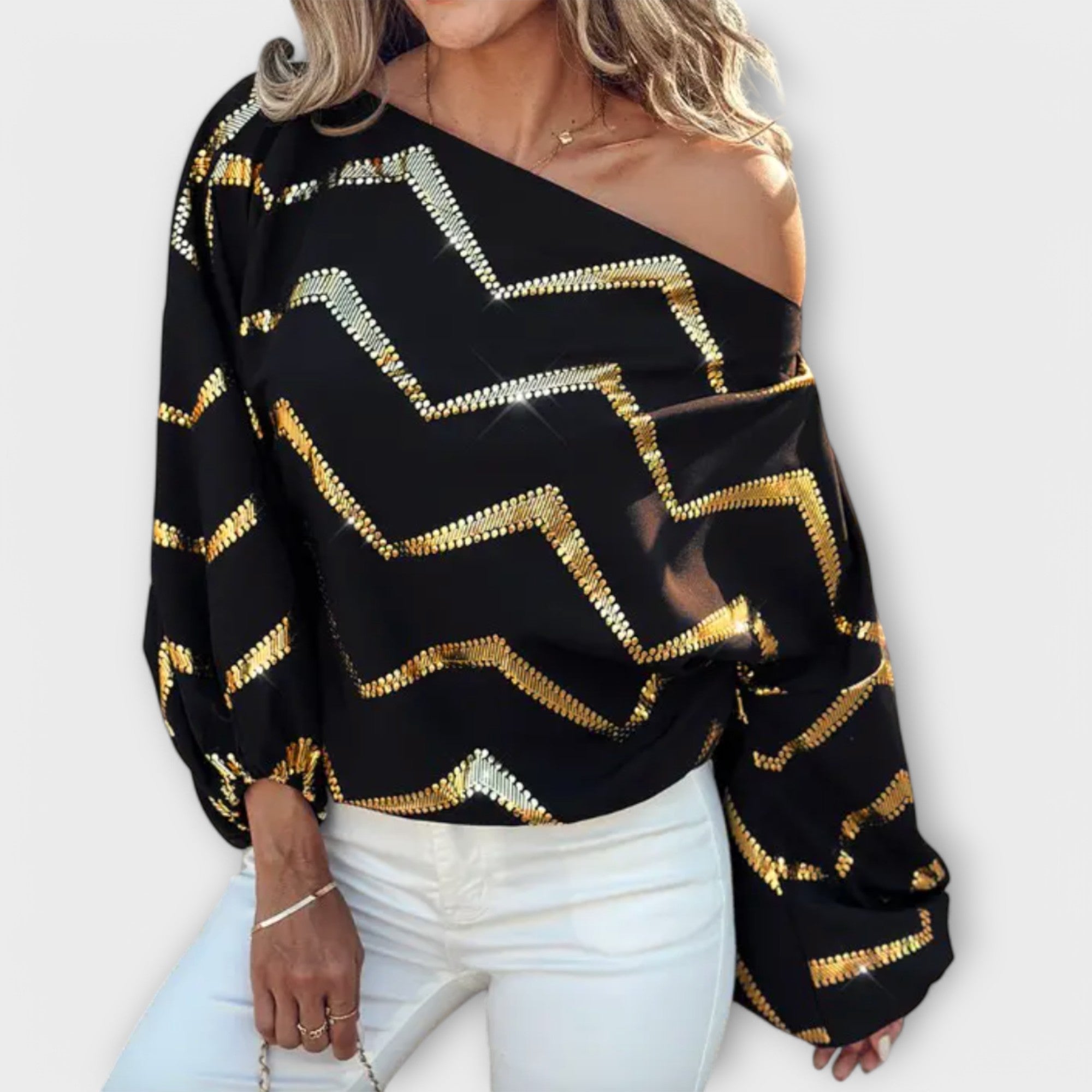 Lunaya | Blouse Printanière Élégante et Légère