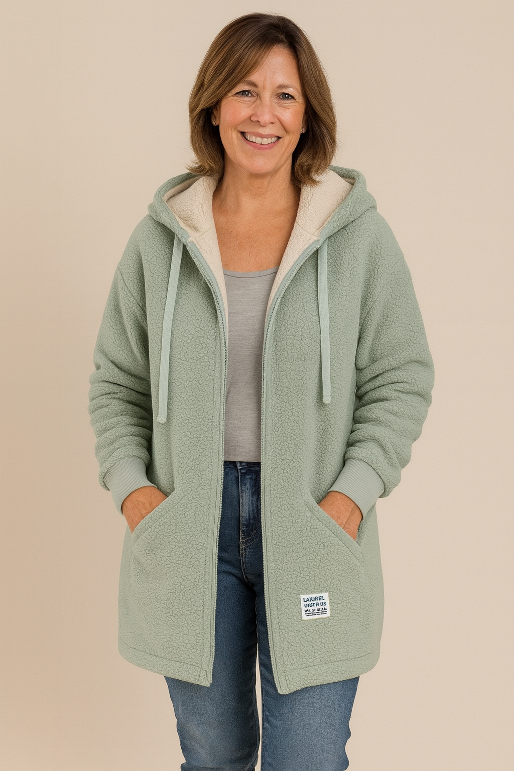 Birgitta | Veste en polaire femme – Confort et style qui durent