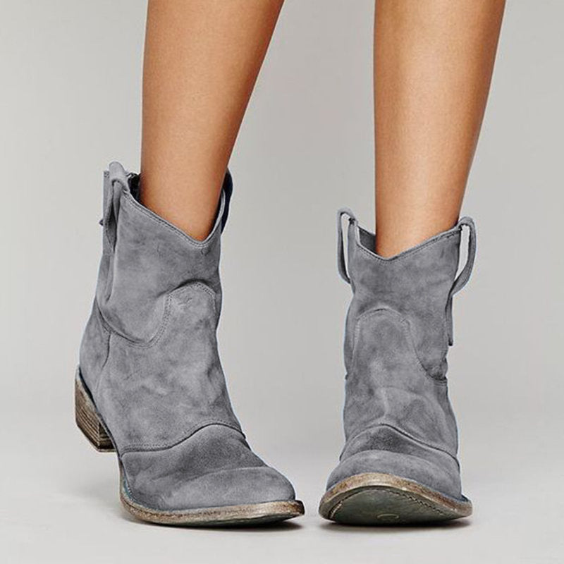 Carlotta | Bottines en Daim Premium