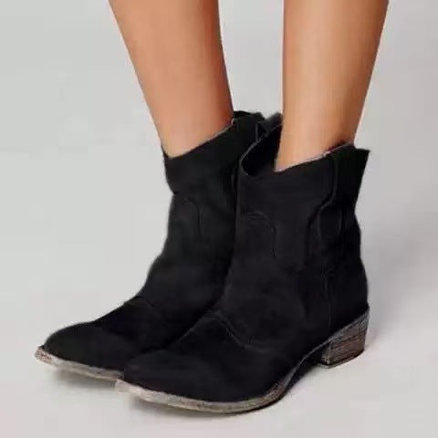 Carlotta | Bottines en Daim Premium