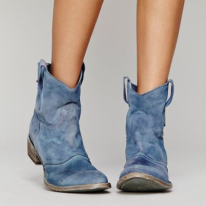 Carlotta | Bottines en Daim Premium