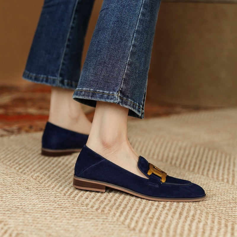 Émilara | Mocassins en Cuir Véritable pour Femme