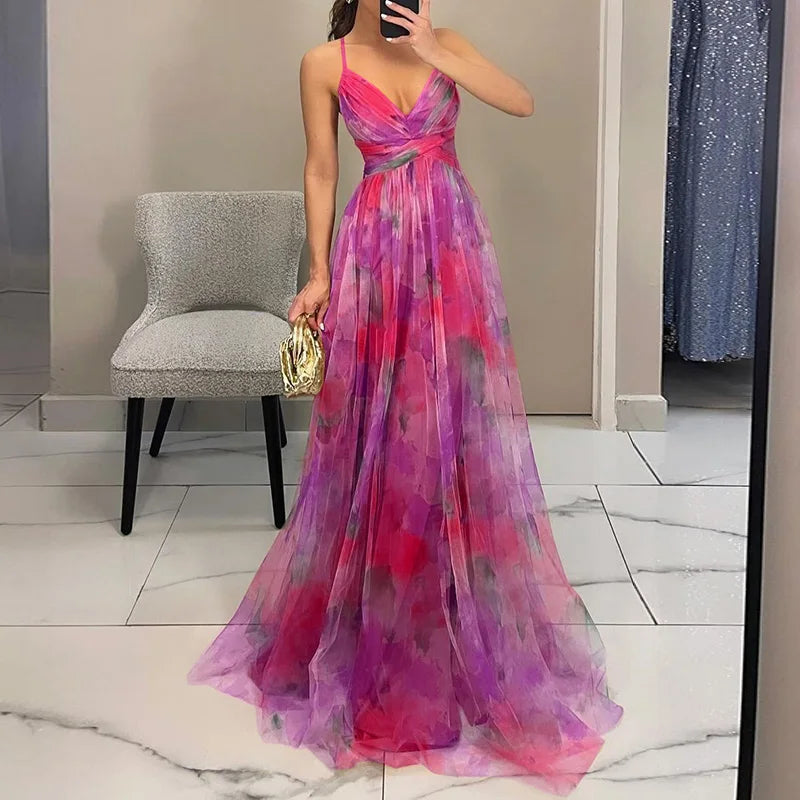 Amalya – Robe Longue Fleurie Bohème