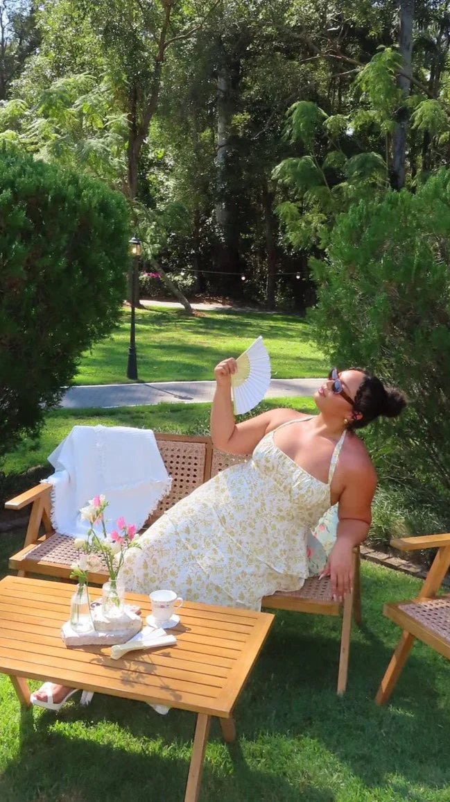 Élina – Robe Longue Fleurie Romantique