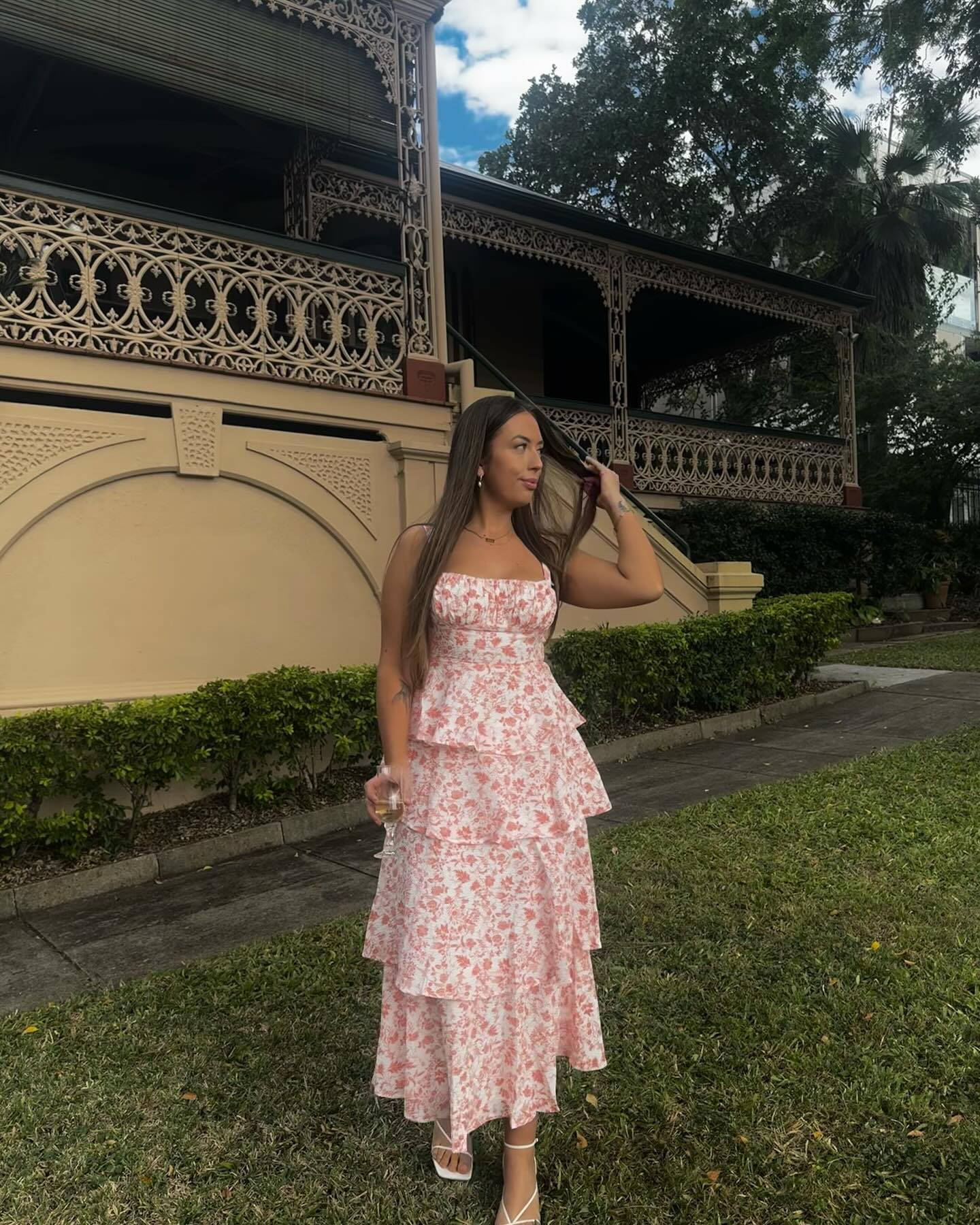 Élina – Robe Longue Fleurie Romantique