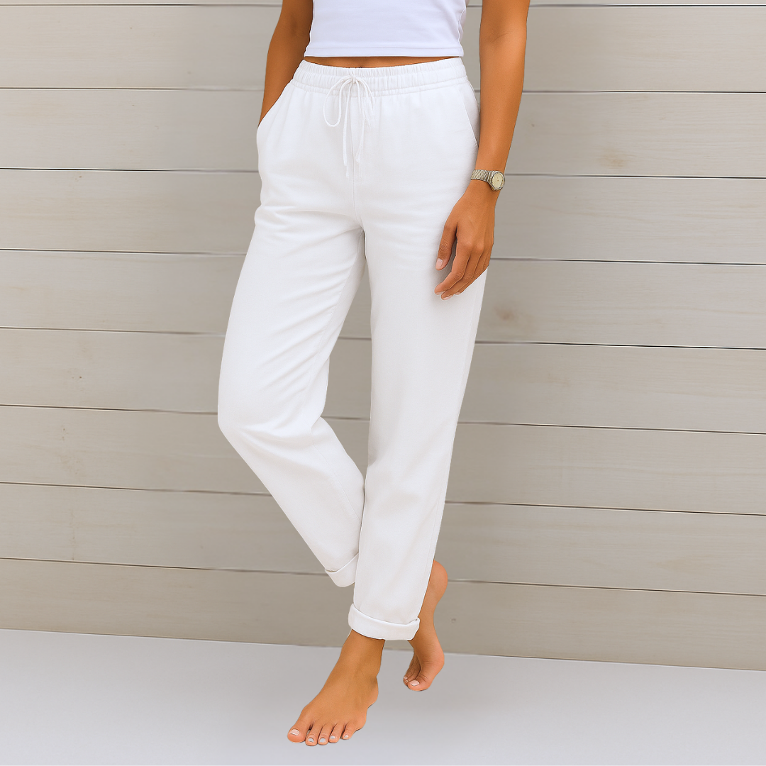 Éline – Pantalon en Lin Premium Respirable