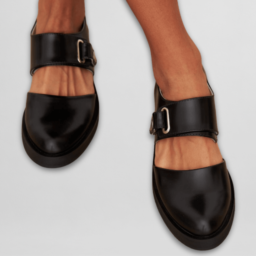 Clémence | Mary Janes Élégantes à Boucle