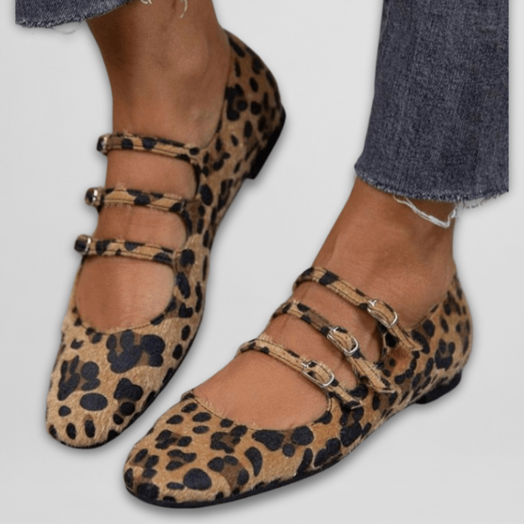 Malvina | Ballerines Féline au Style Raffiné
