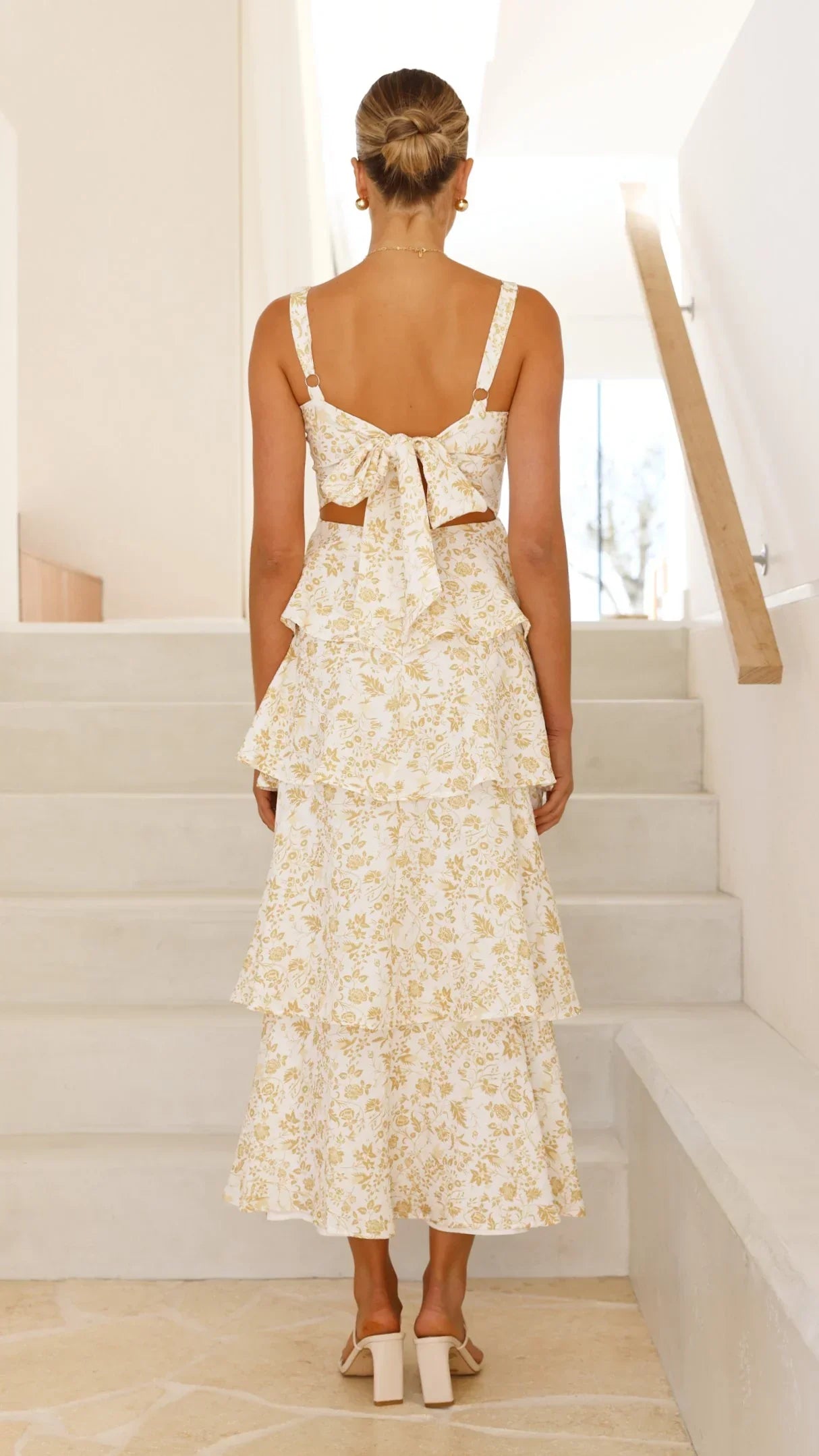 Élina – Robe Longue Fleurie Romantique