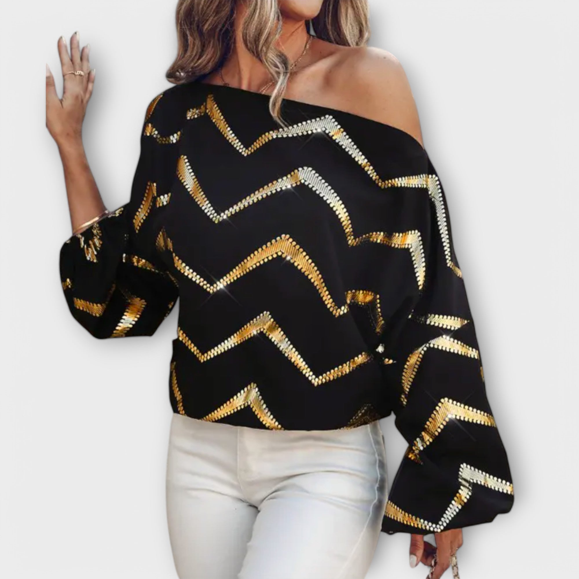 Lunaya | Blouse Printanière Élégante et Légère