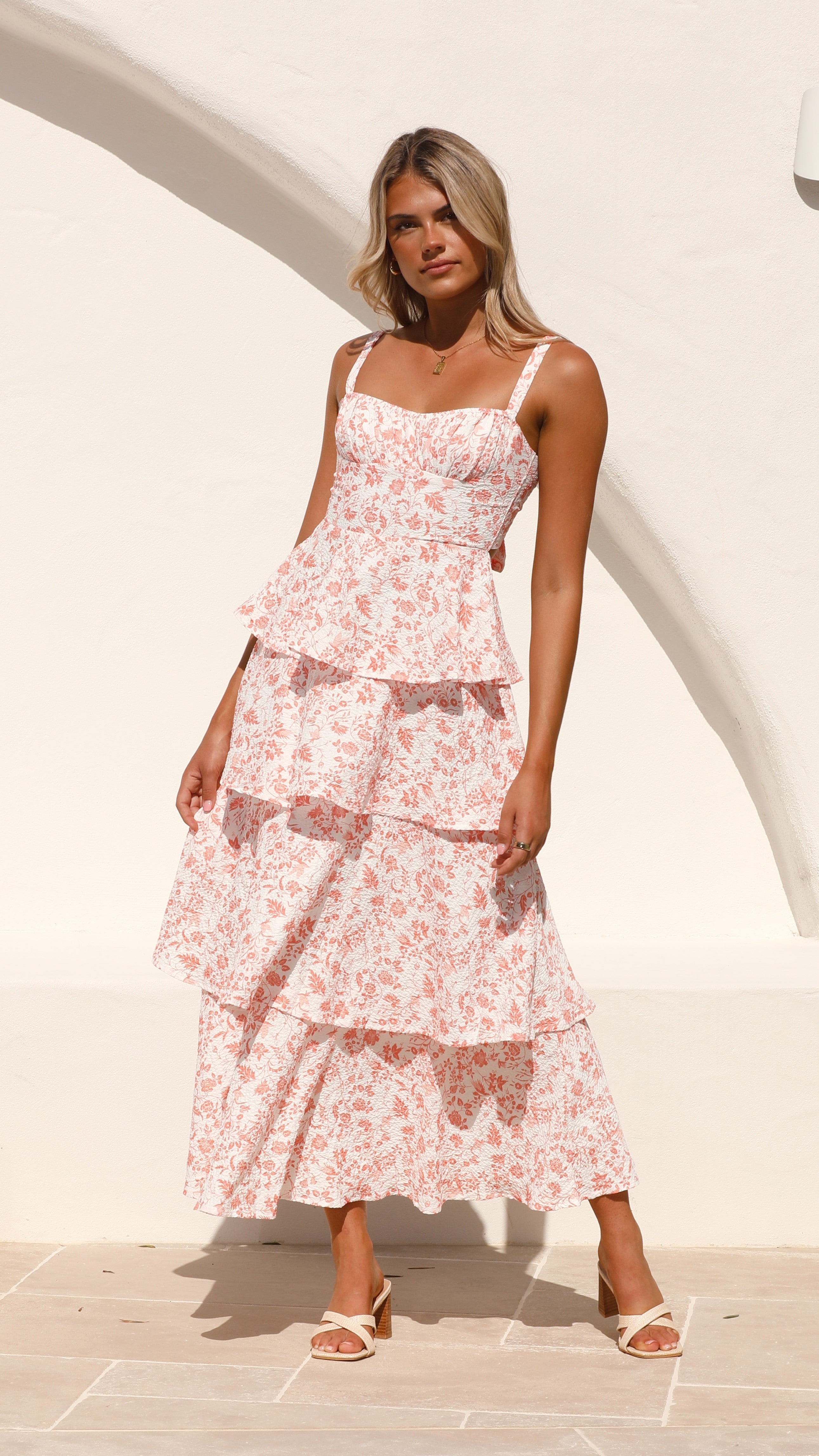 Élina – Robe Longue Fleurie Romantique