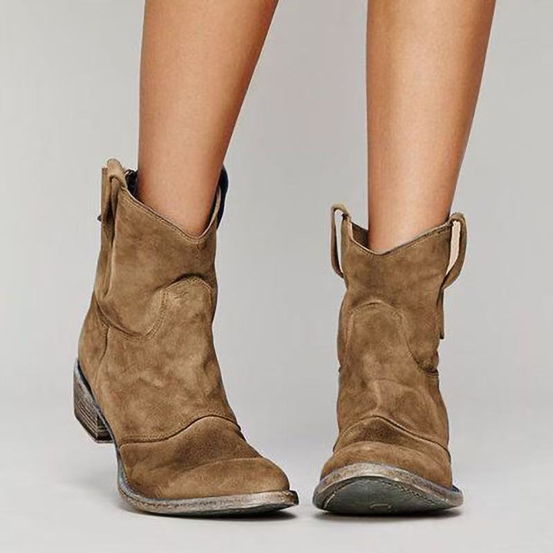Carlotta | Bottines en Daim Premium