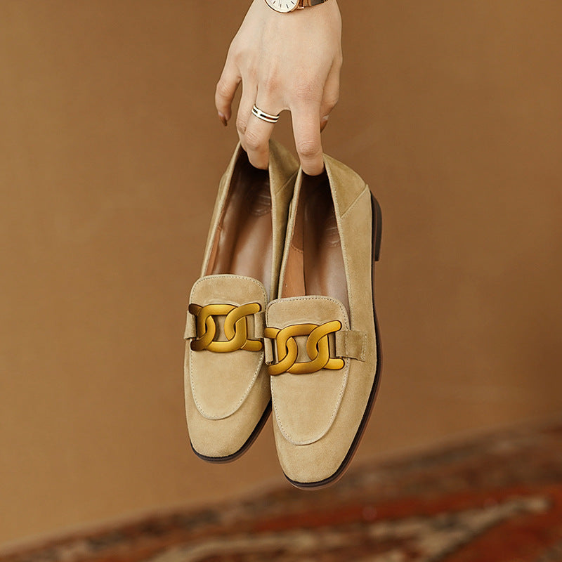 Émilara | Mocassins en Cuir Véritable pour Femme