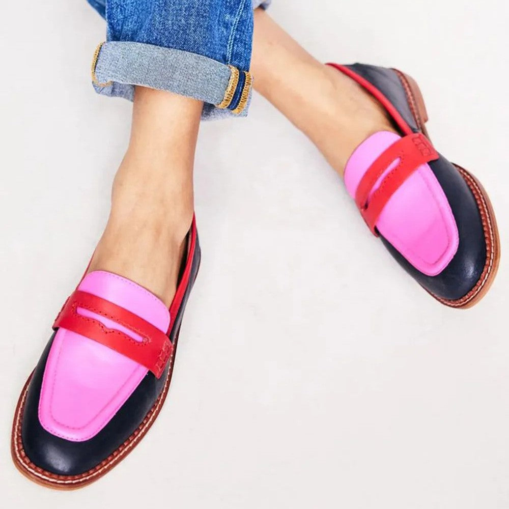 Calista | Mocassins Imprimés au Style Ensoleillé