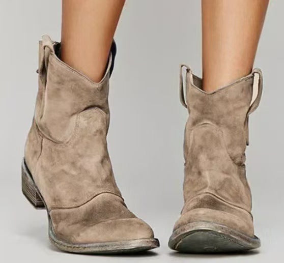 Carlotta | Bottines en Daim Premium