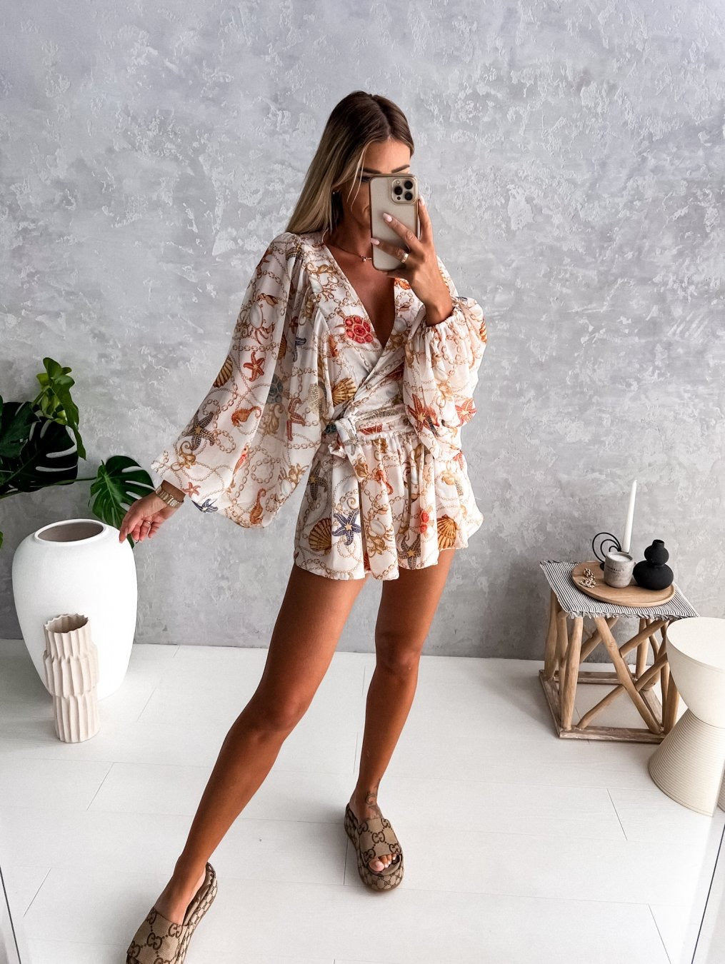 Solène – Combinaison d’Été Effet Robe