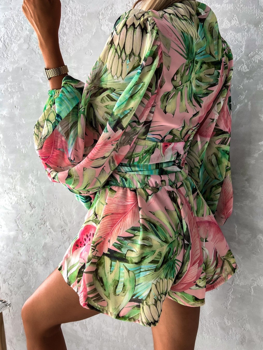 Solène – Combinaison d’Été Effet Robe