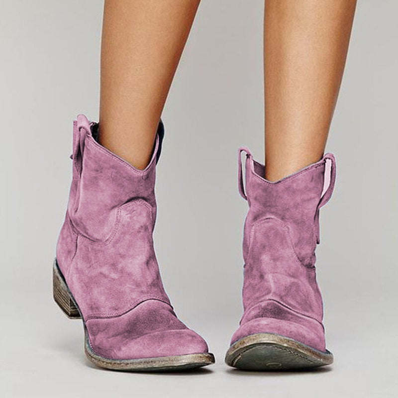 Carlotta | Bottines en Daim Premium