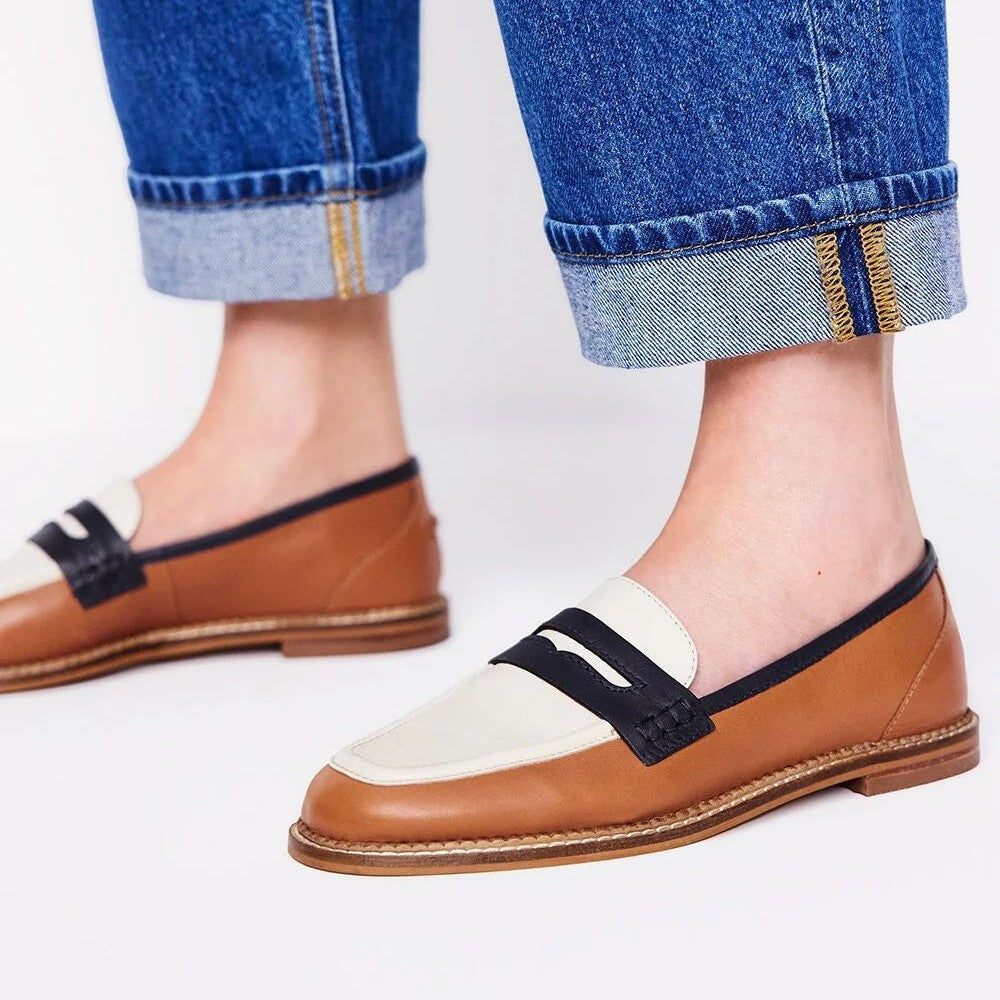 Calista | Mocassins Imprimés au Style Ensoleillé