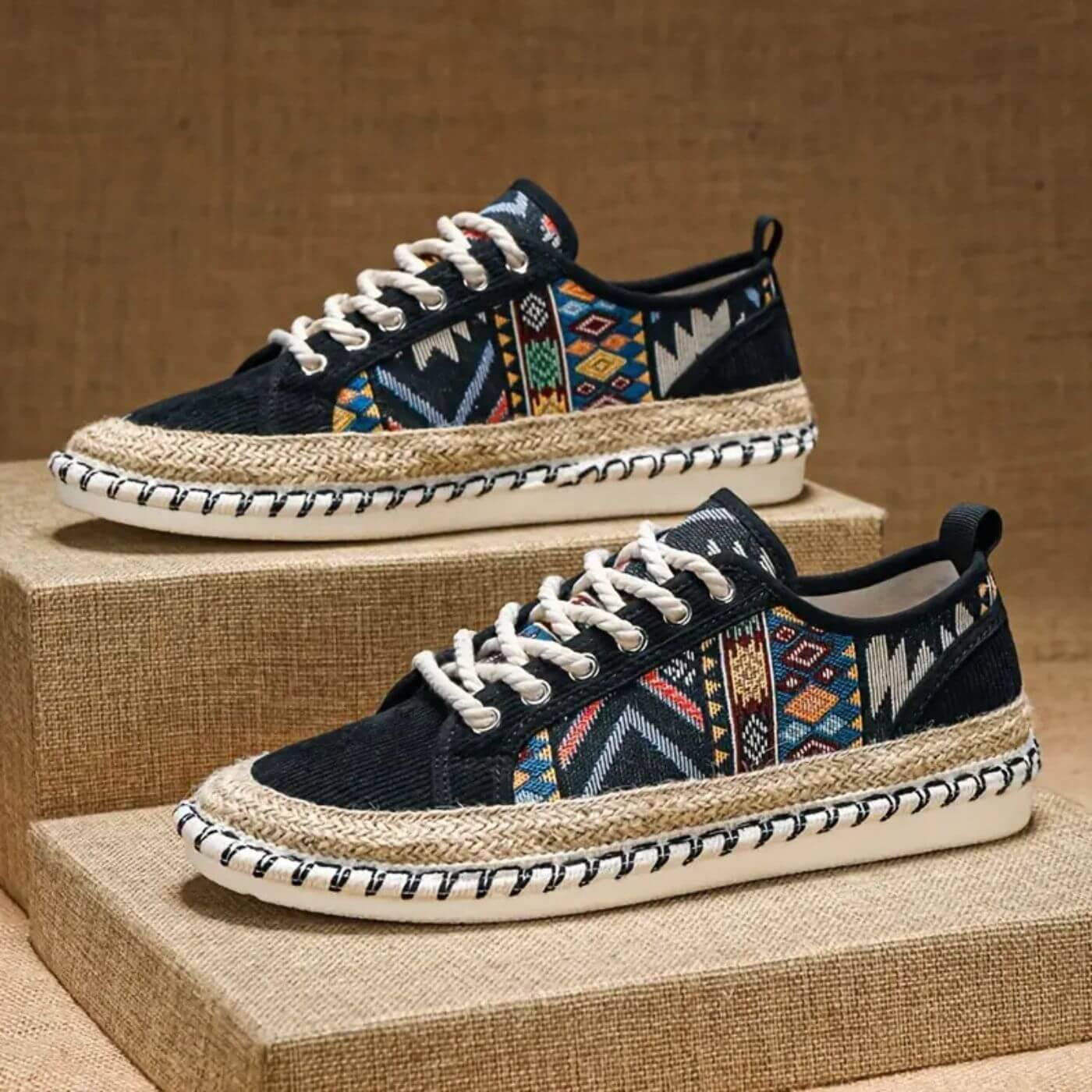 Navaro – Baskets Légères à Motifs Graphiques