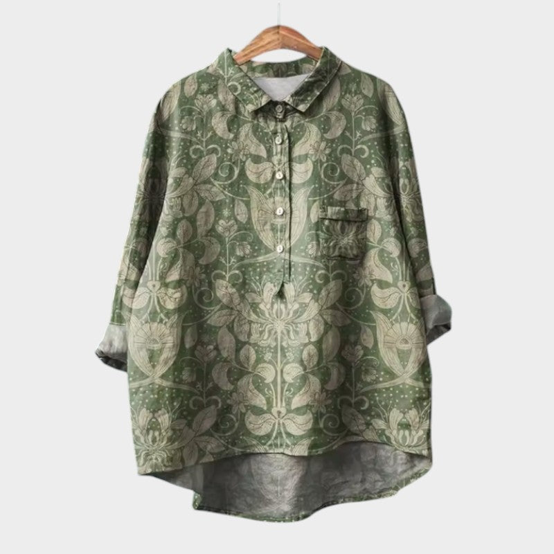 Reniva | Blouse Élégante avec Détails en Dentelle