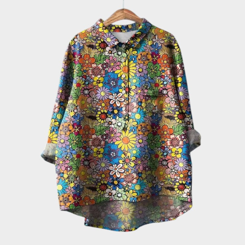 Mayla | Blouse de Luxe avec Dentelle