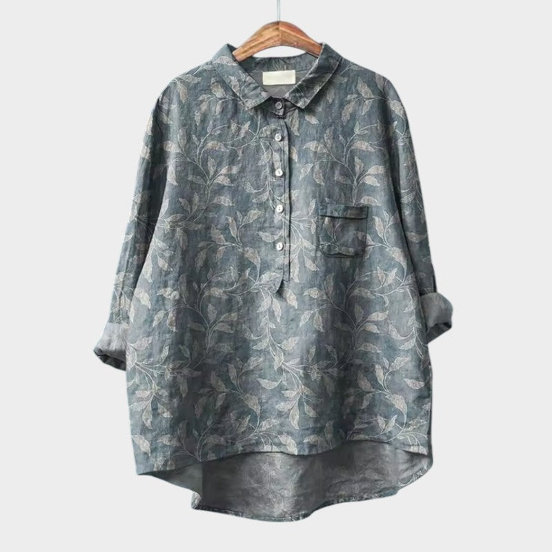 Lena | Blouse de Luxe avec Détails en Dentelle