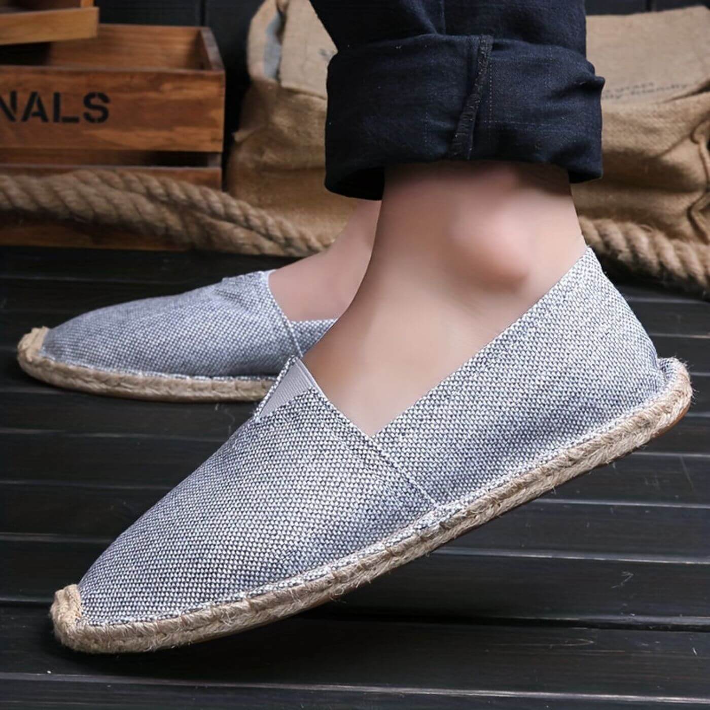 Lazaro – Espadrilles Orthopédiques Décontractées