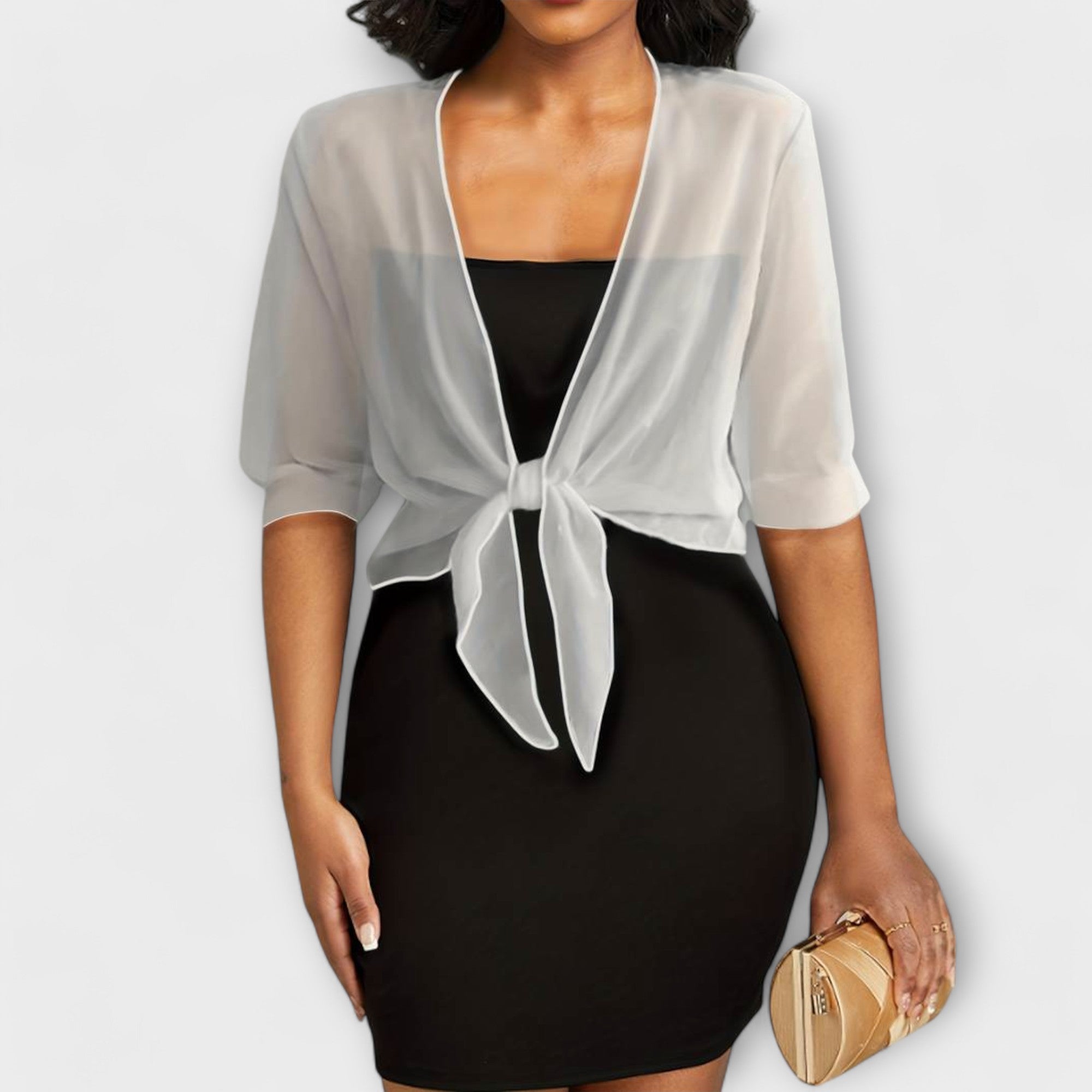 Amelise | Blouse à Décolleté Ouvert et Tissu Léger