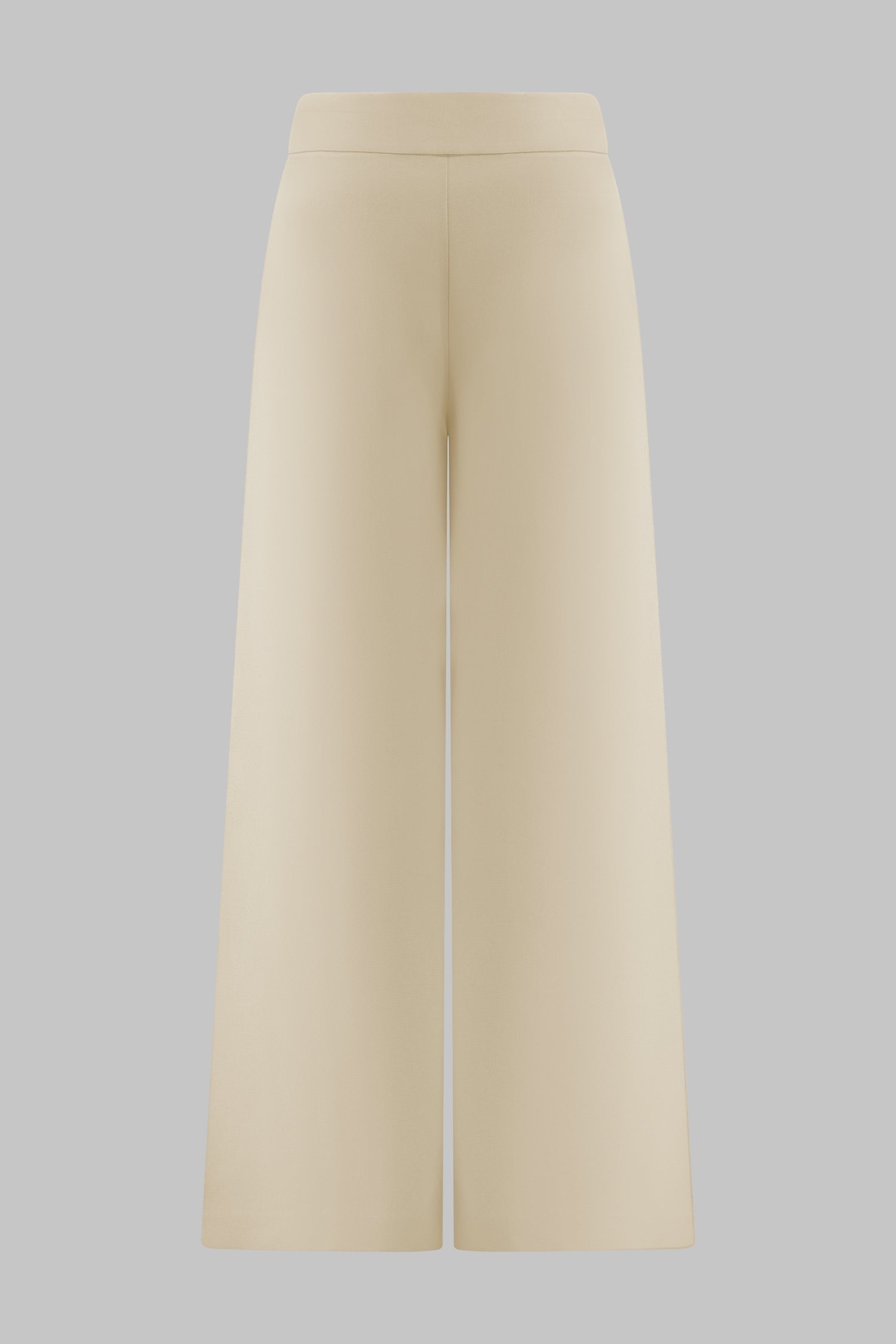 Anissa – Pantalon Taille Haute en Lin Plissé