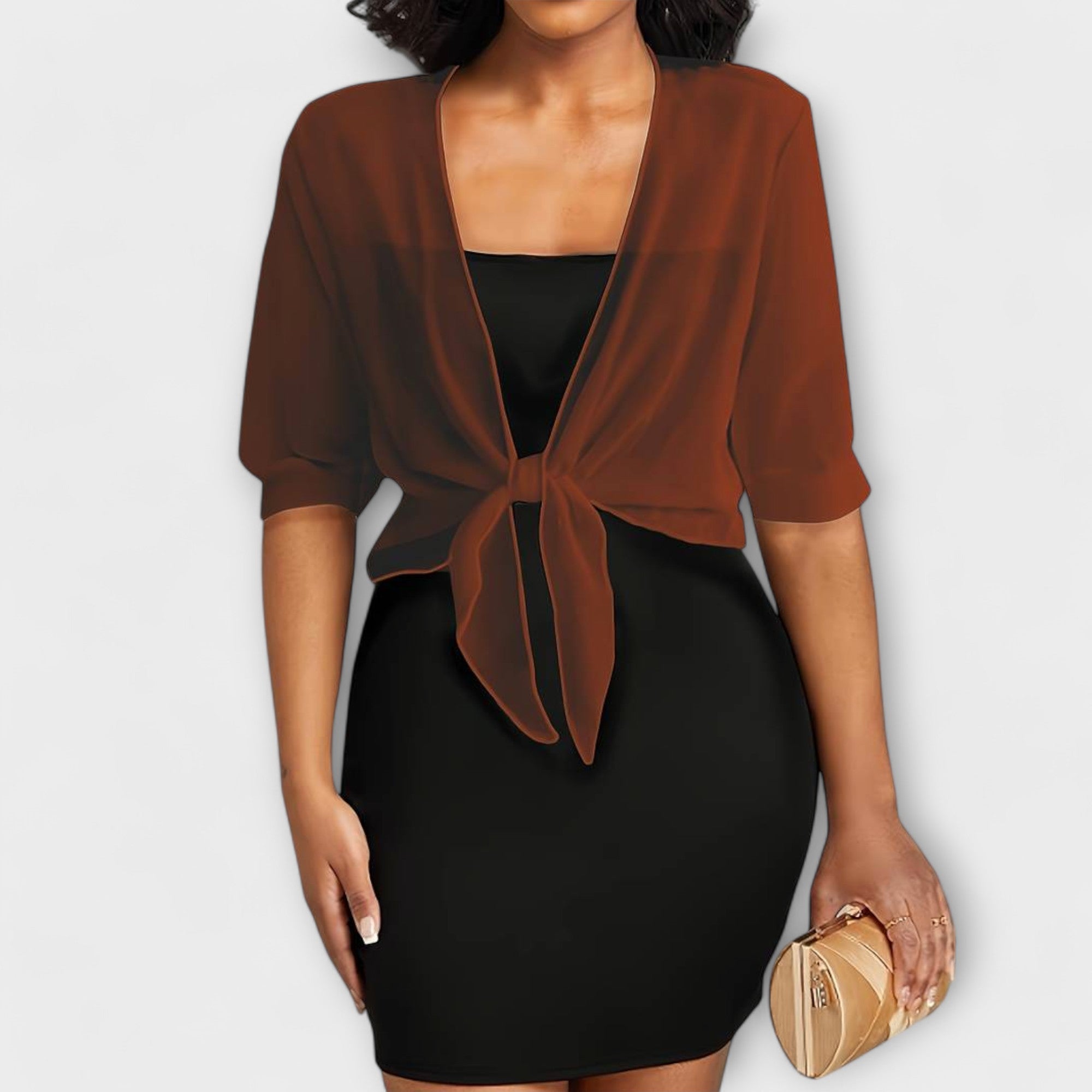 Amelise | Blouse à Décolleté Ouvert et Tissu Léger
