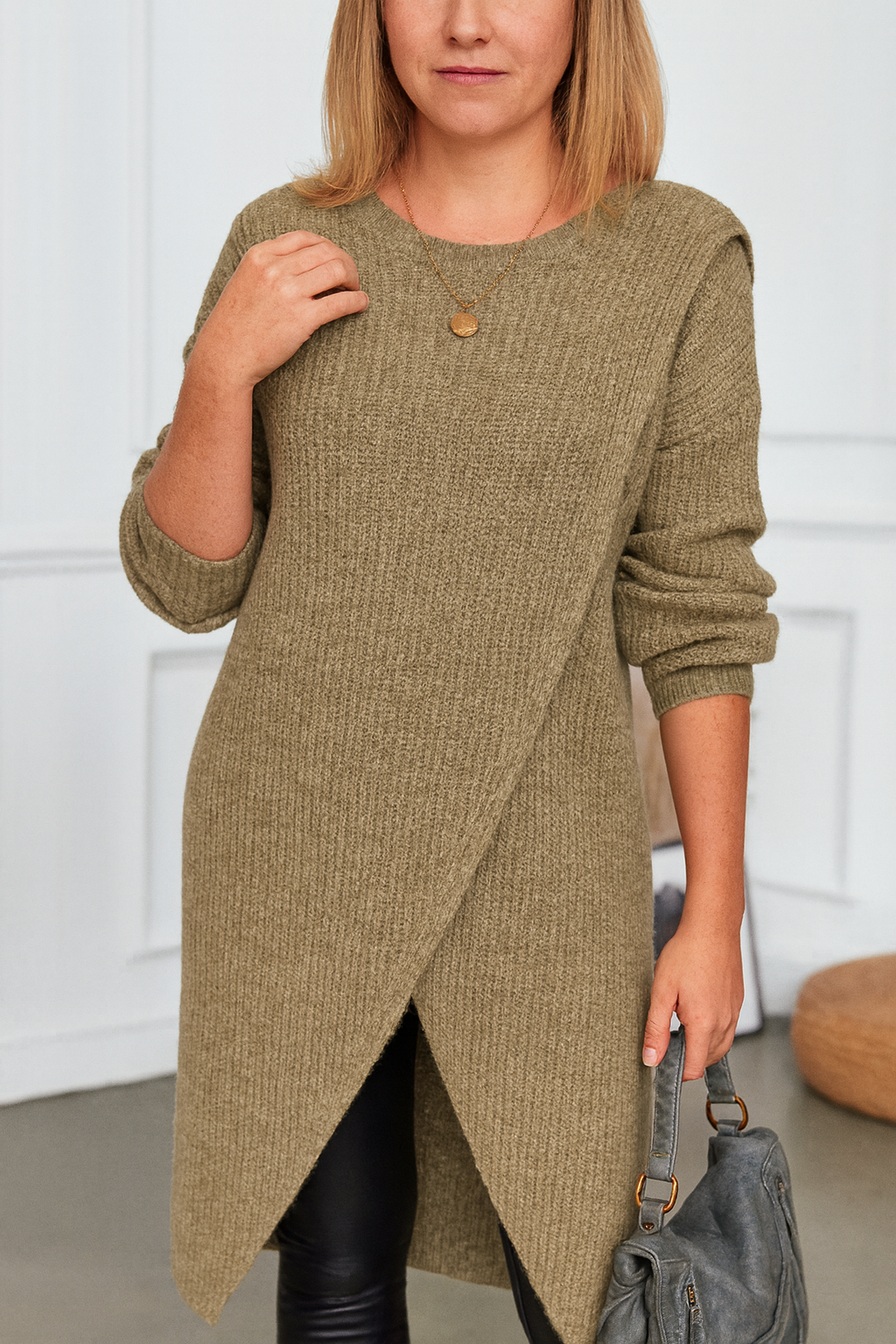 Olivia - Robe Longue en Tricot